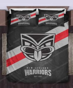 New Zealand Warriors Custom Name Mascot Doona Cover