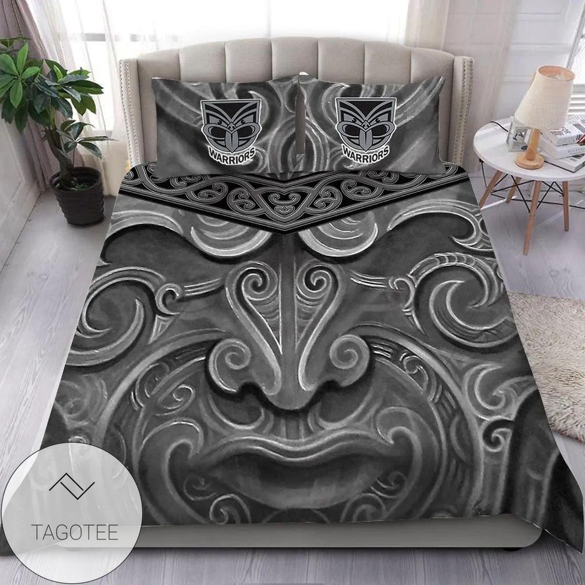 New Zealand Warriors Custom Name Mascot Doona Cover