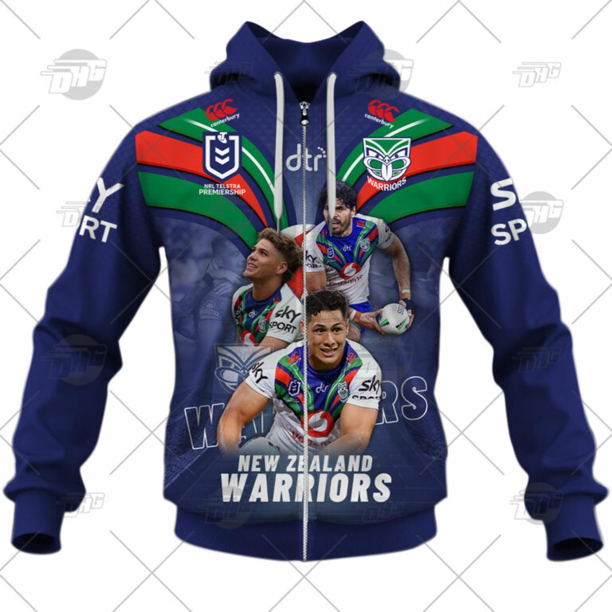 New Zealand Warriors Memorable Moments Zip Hoodie Funny Gift For Fans