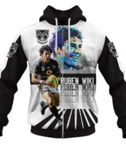 New Zealand Warriors Ruben Wiki Zip Hoodie Gift For Fans