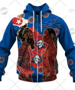 Newcastle Knights Indigenous Naidoc Week Zip Up Hoodie Gifts For Lovers 1