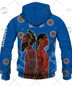 Newcastle Knights Indigenous Naidoc Week Zip Up Hoodie Gifts For Lovers 2