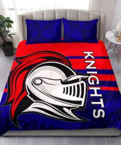 Newcastle Knights Blue Red Big Logo Scratch Doona Cover