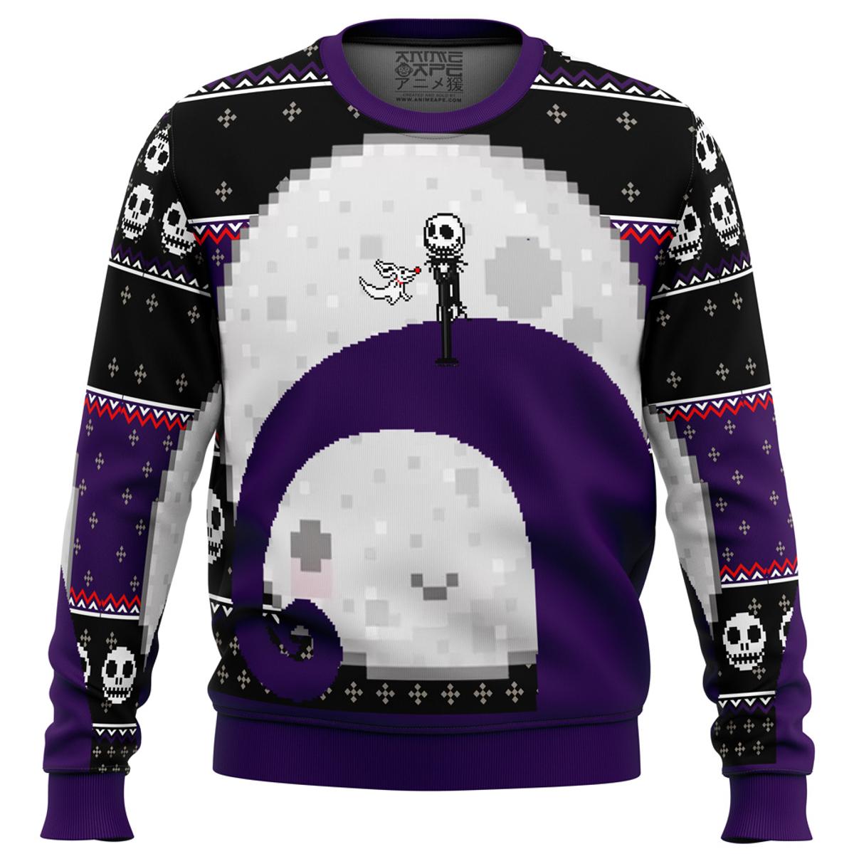 Undertale Character Sans Christmas Style Funny Ugly Xmas Sweater For Men Women