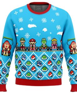 Mario Kart Plus Size Ugly Christmas Sweater