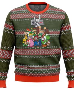 Nintendo Game Made In The 80s Ugly Xmas Sweater Best Holiday Gift For Men Women