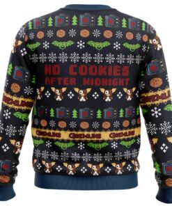 No Cookies After Midnight Gremlins Funny Ugly Christmas Sweater Best Xmas Outfit For Fans