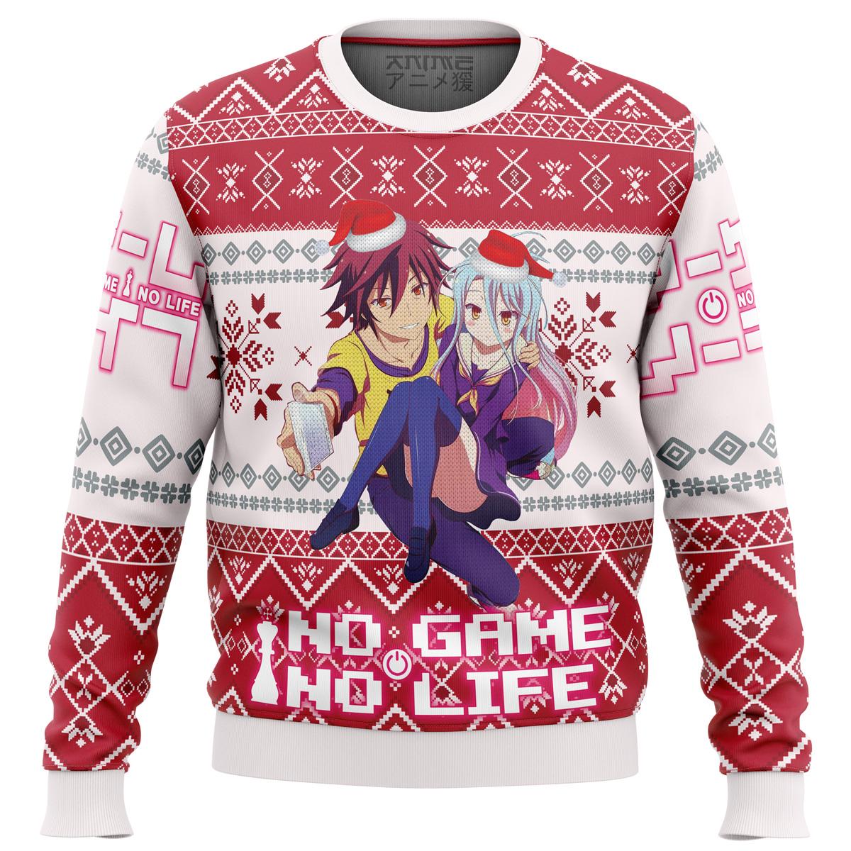 No Game No Life Alt Ugly Christmas Sweater Gift