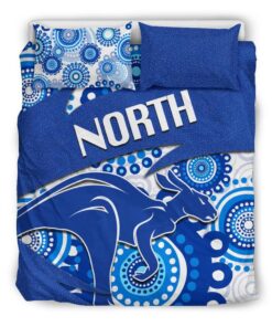 North Melbourne Kangaroos Aboriginal Doona Cover 3