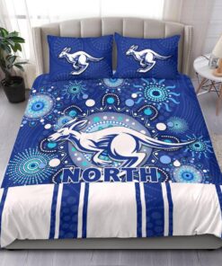 North Melbourne Kangaroos Indigenous Doona Cover