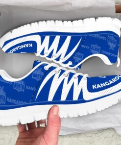 North Melbourne Kangaroos Royal Blue White Running Shoes Gift