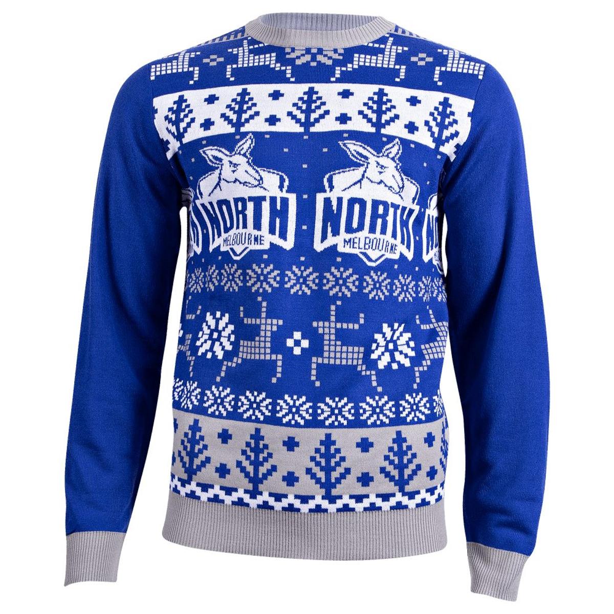 North Melbourne Kangaroos Ugly Christmas Sweater For Men And Women