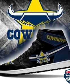 North Queensland Cowboys Air Jordan 1 High Sneakers Gift