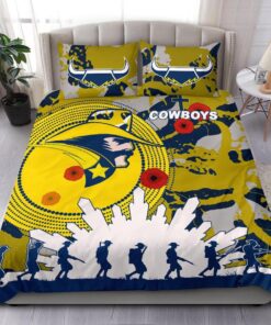 North Queensland Cowboys Anzac Day Doona Cover