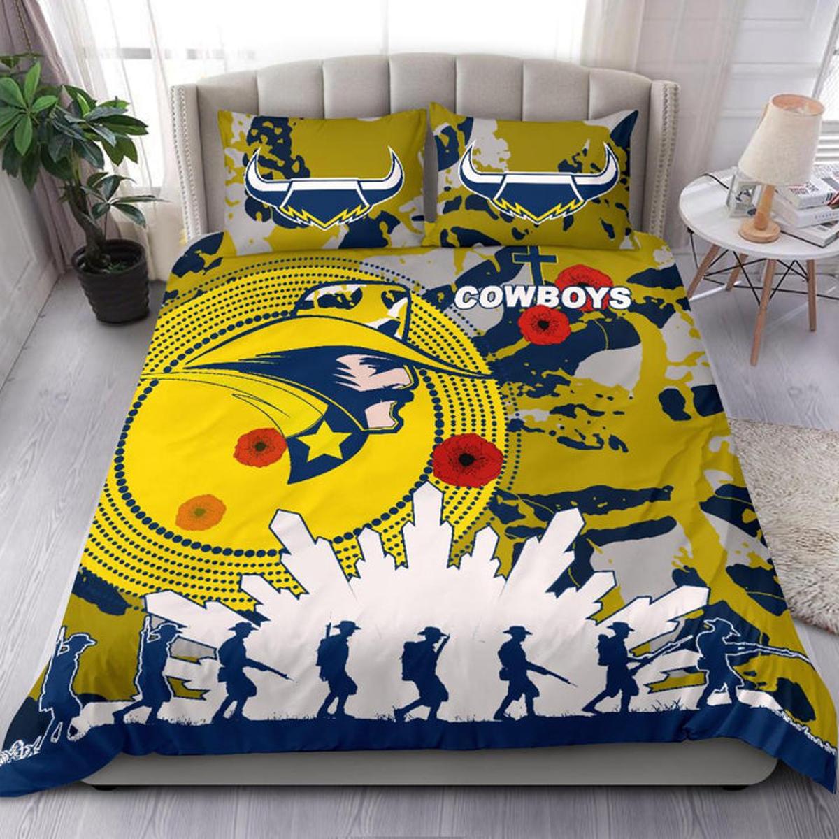 Newcastle Knights Aboriginal Red Doona Cover