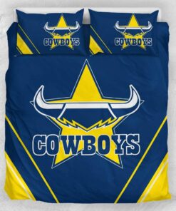 North Queensland Cowboys Bedding Set Gift For Fans 3