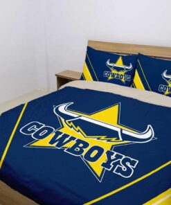 North Queensland Cowboys Bedding Set Gift For Fans 4