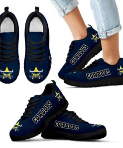 North Queensland Cowboys Blue Running Shoes 2