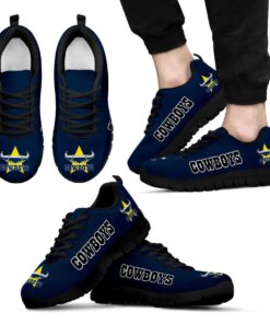 North Queensland Cowboys Blue Running Shoes 3