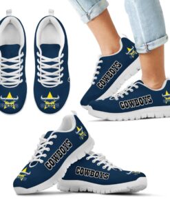 North Queensland Cowboys Blue Running Shoes 4