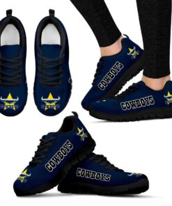 North Queensland Cowboys Blue Running Shoes 5