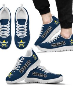 North Queensland Cowboys Blue Running Shoes 6