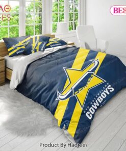 North Queensland Cowboys Blue Yellow Doona Cover