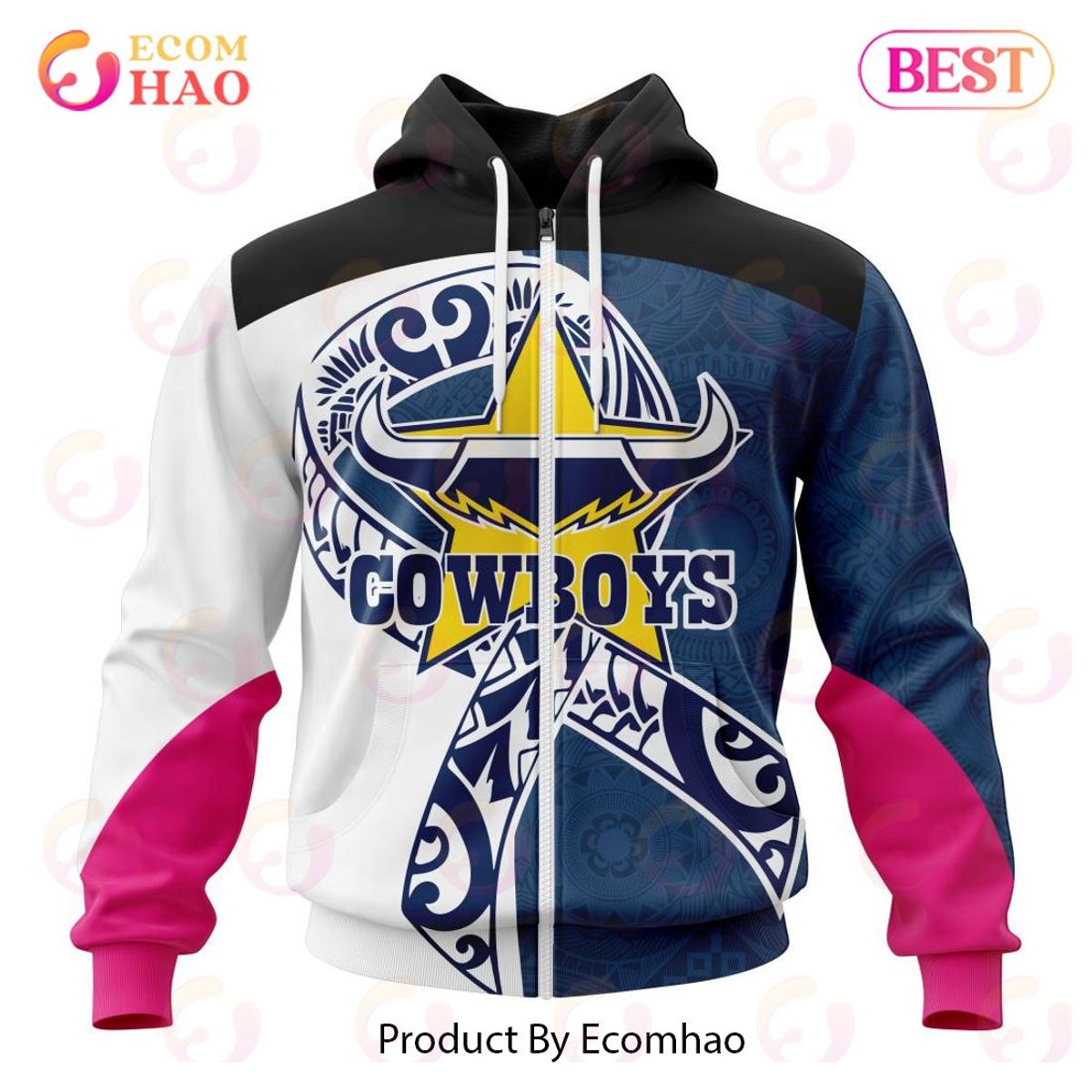 North Queensland Cowboys Custom Name Number Autism Awareness Zip Hoodie Gifts For Lovers