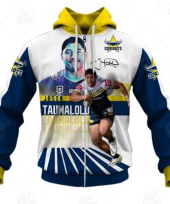 North Queensland Cowboys Jason Taumalolo Zip Hoodie Funny Gift For Fans