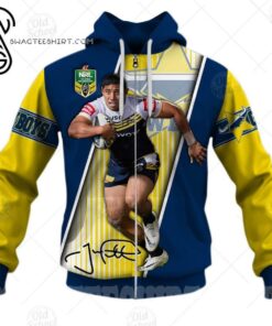 North Queensland Cowboys Jason Taumalolo Zip Up Hoodie Funny Gift For Fans 10692