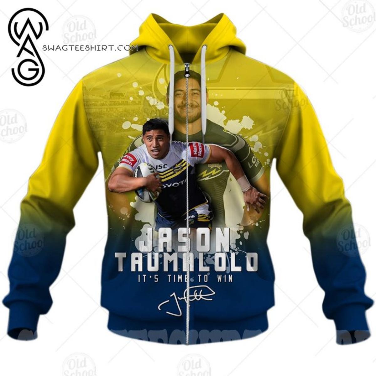 North Queensland Cowboys Johnathan Thurston Zip Hoodie Best Gift For Fans