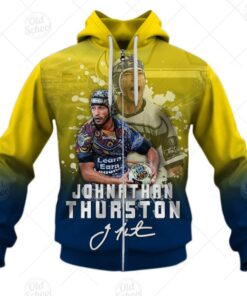 North Queensland Cowboys Johnathan Thurston Zip Up Hoodie Best Gift For Fans 35622