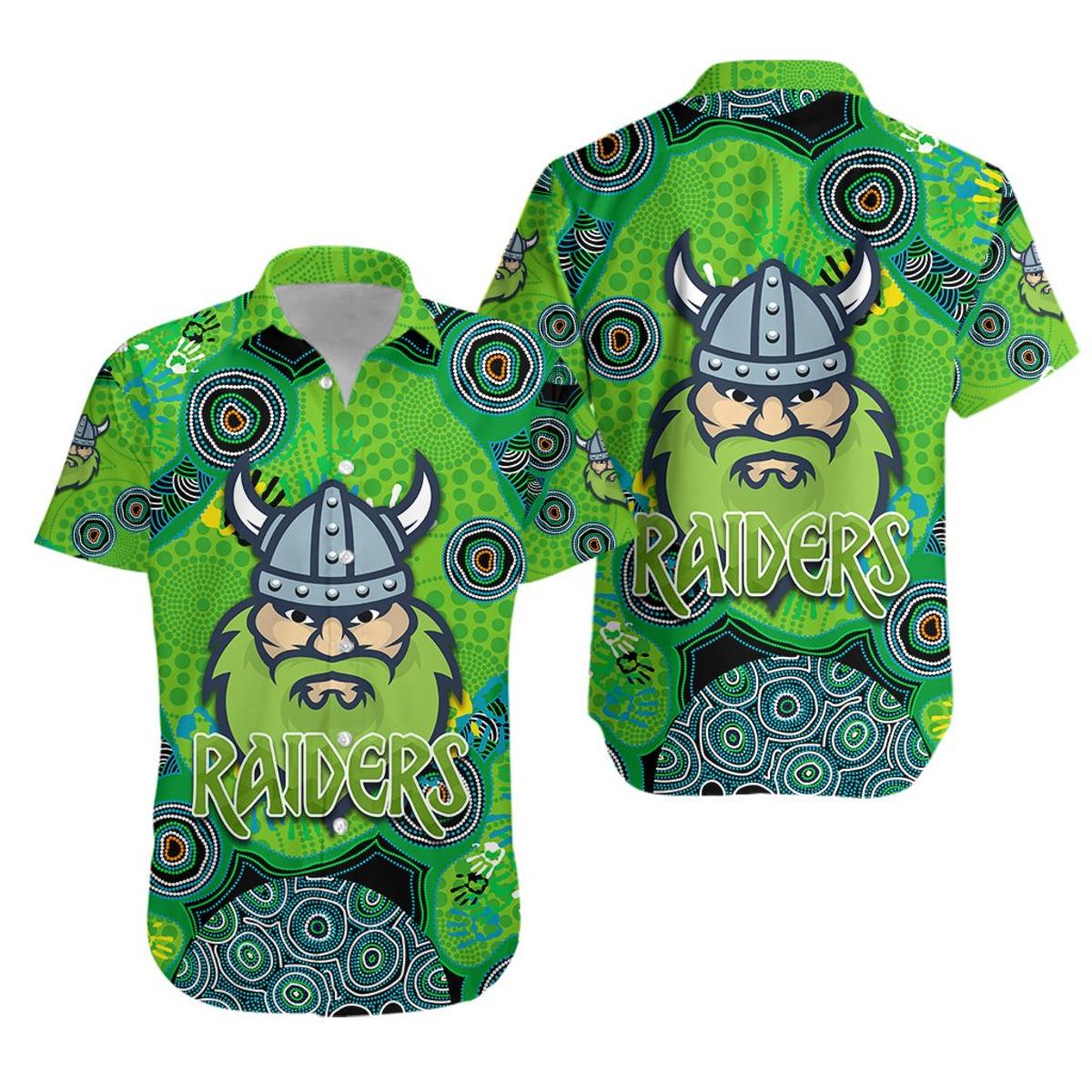 Canberra Raiders Summer Surfboard Tropical Aloha Shirt Best Outfit For Nrl Fans