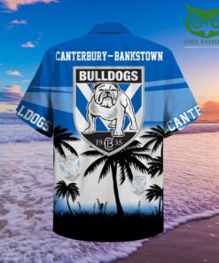 Nrl Canterbury bankstown Bulldogs Summer Coconut Trees Vintage Hawaiian Shirt Size From S To 5xl 3