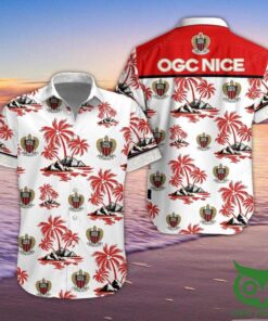 Ogc Nice Summer Coconut Tree White Red Vintage Hawaiian Shirt Best Gift Ideas