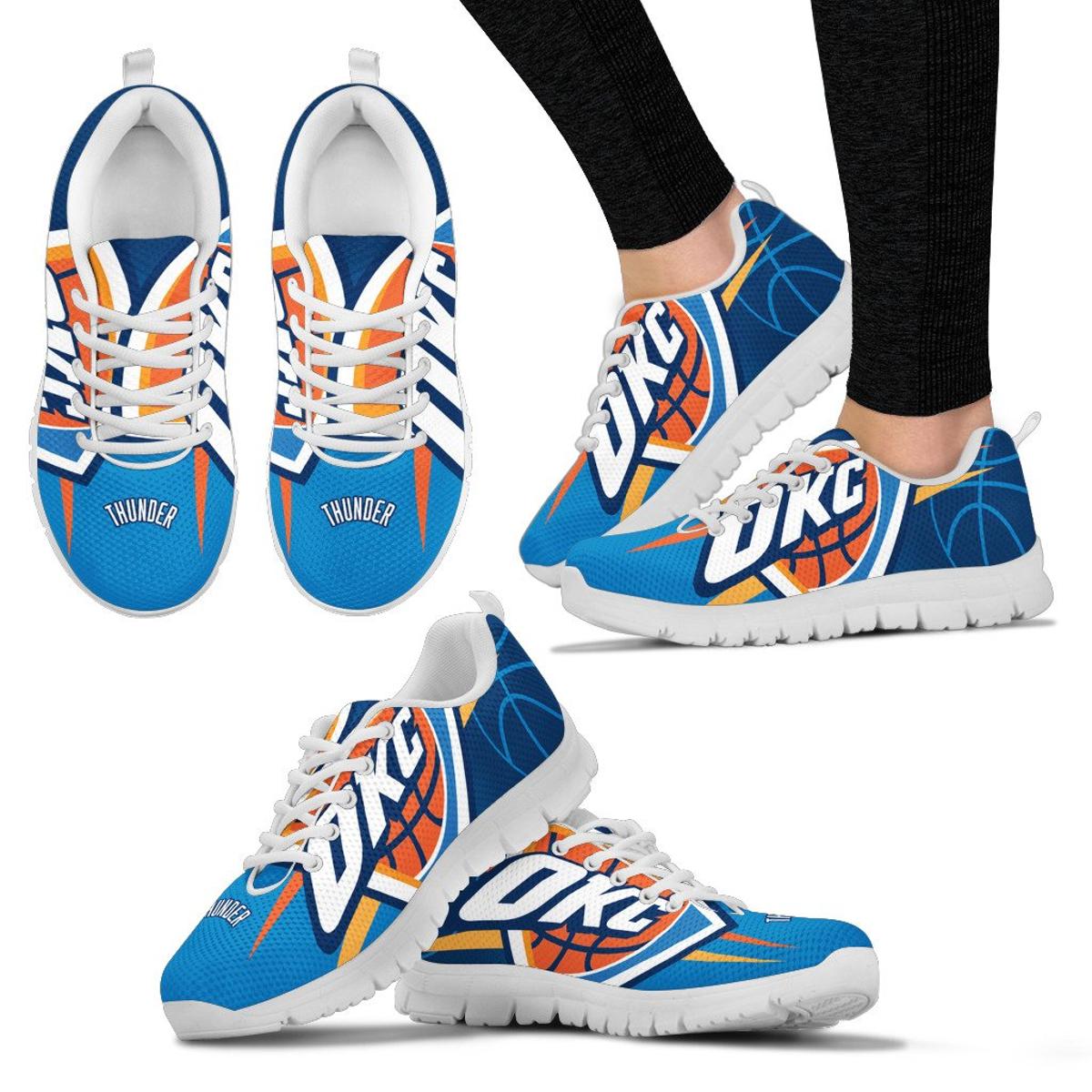 Oklahoma City Thunder Running Shoes For Fans