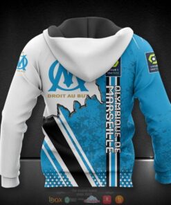 Olympique De Marseille Limited Edition Zip Up Hoodie Best Gift For Fans 2