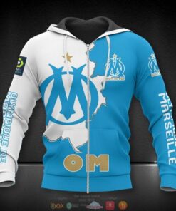 Olympique De Marseille Special Design Zip Up Hoodie Funny Gift For Fans 1