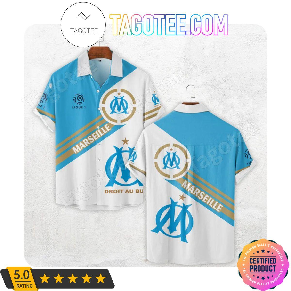 Olympique De Marseille White Tropical Hawaiian Shirt Best Outfits For Fans