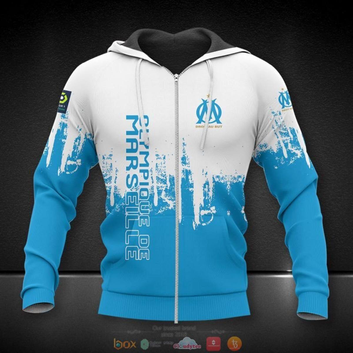 Olympique De Marseille Special Design Zip Hoodie Funny Gift For Fans