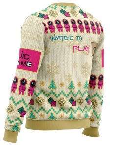 On The First Day Of Christmas Squid Game Funny Christmas Sweater Gift For Tv Series Fans 3