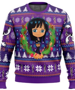 Christmas Style One Piece Character Sanji Best Ugly Xmas Sweater For Fans