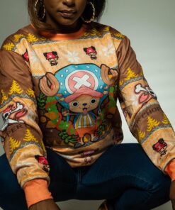 One Piece Character Tony Chopper Ugly Christmas Sweater Xmas Sweater Gift Ideas 6