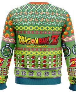 One Wish Shenron Dragon Ball Z Ugly Christmas Sweater Best Gift For Fans 2