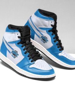 Orlando Magic White Blue Air Jordan 1 High Tops