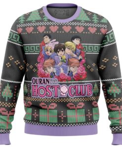 Ouran High School Host Club Sprites Christmas Sweater