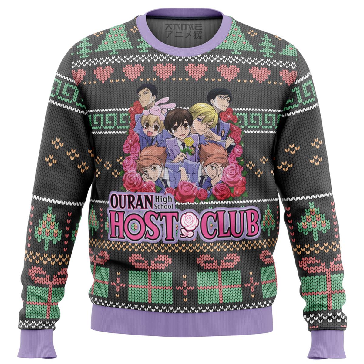 Seven Deadly Sins Xmas Style Best Ugly Christmas Sweater Gift For Manga Anime Fans