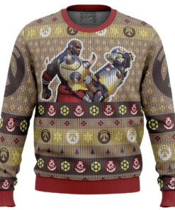 Overwatch Doomfist Funny Christmas Sweaters