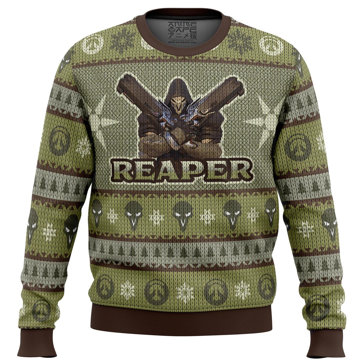 Overwatch Doomfist Funny Christmas Sweaters