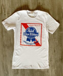 Pabst Blue Ribbon White Zip Hoodie Best Gift